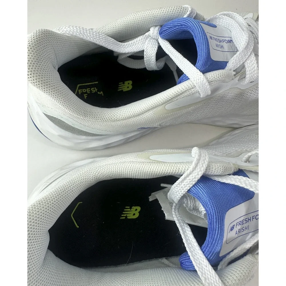 New Balance Fresh Foam Arishi v4 White Pixel Green Women’s Running Shoes Size 10 - Picture 9 of 16